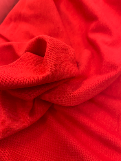 Red cotton Jersey