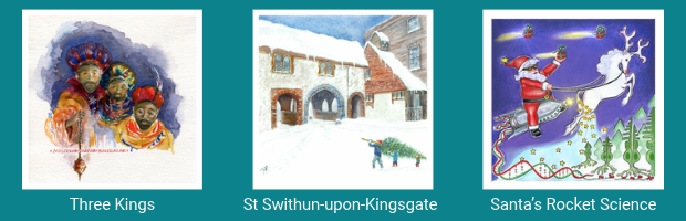 Images of the christmas card designs