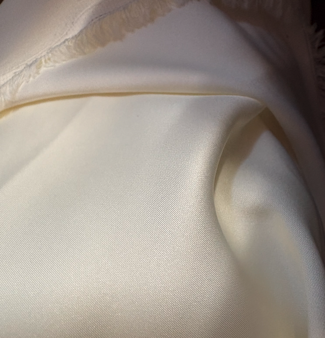 Heavy polyester satin