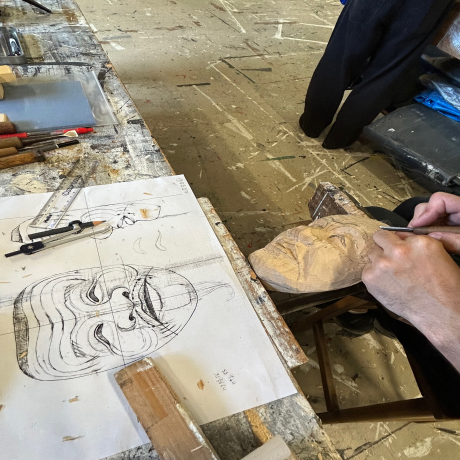 Mask carving workshop