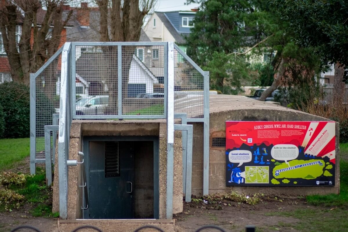 Abbey Circus Air-Raid Shelter donation 