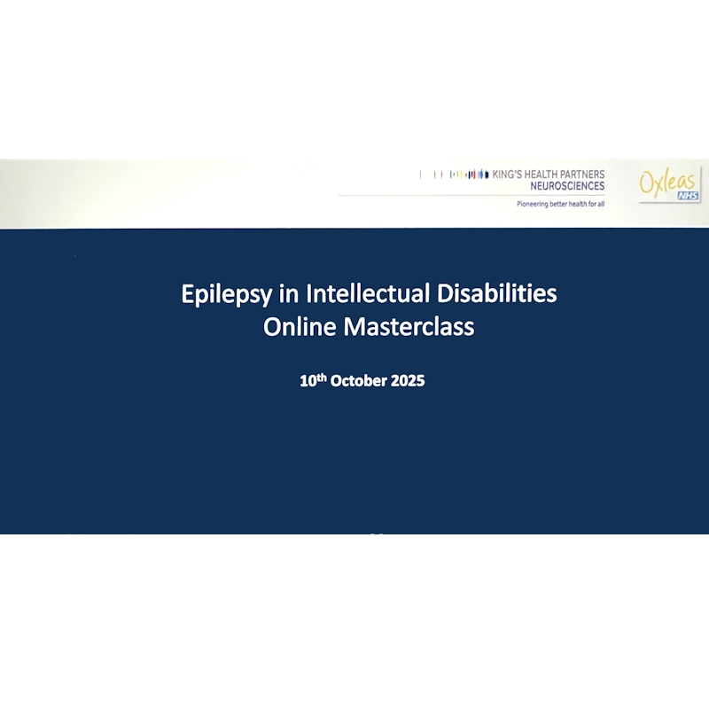 KHP Epilepsy in Intellectual Disabilities Masterclass 2025 logo