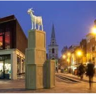 By the I Goat (Sculpture)