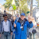 Image of people on a walking tour