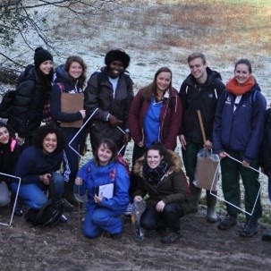 Group photo of previous Field Trip Juniper Hall