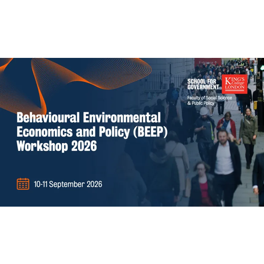 Behavioural Environmental economics and policy workshop logo