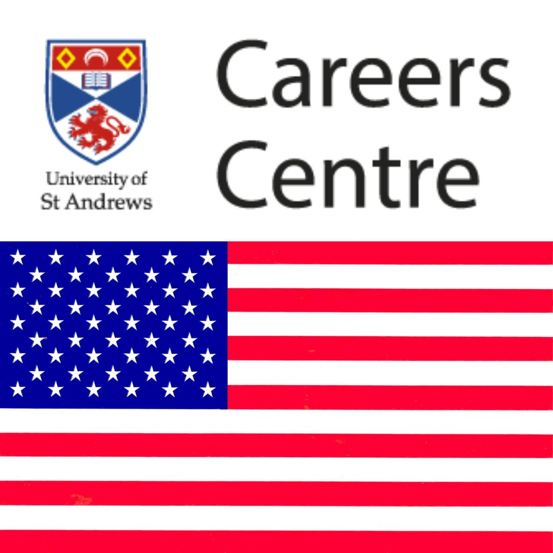 Career Centre logo with USA flag