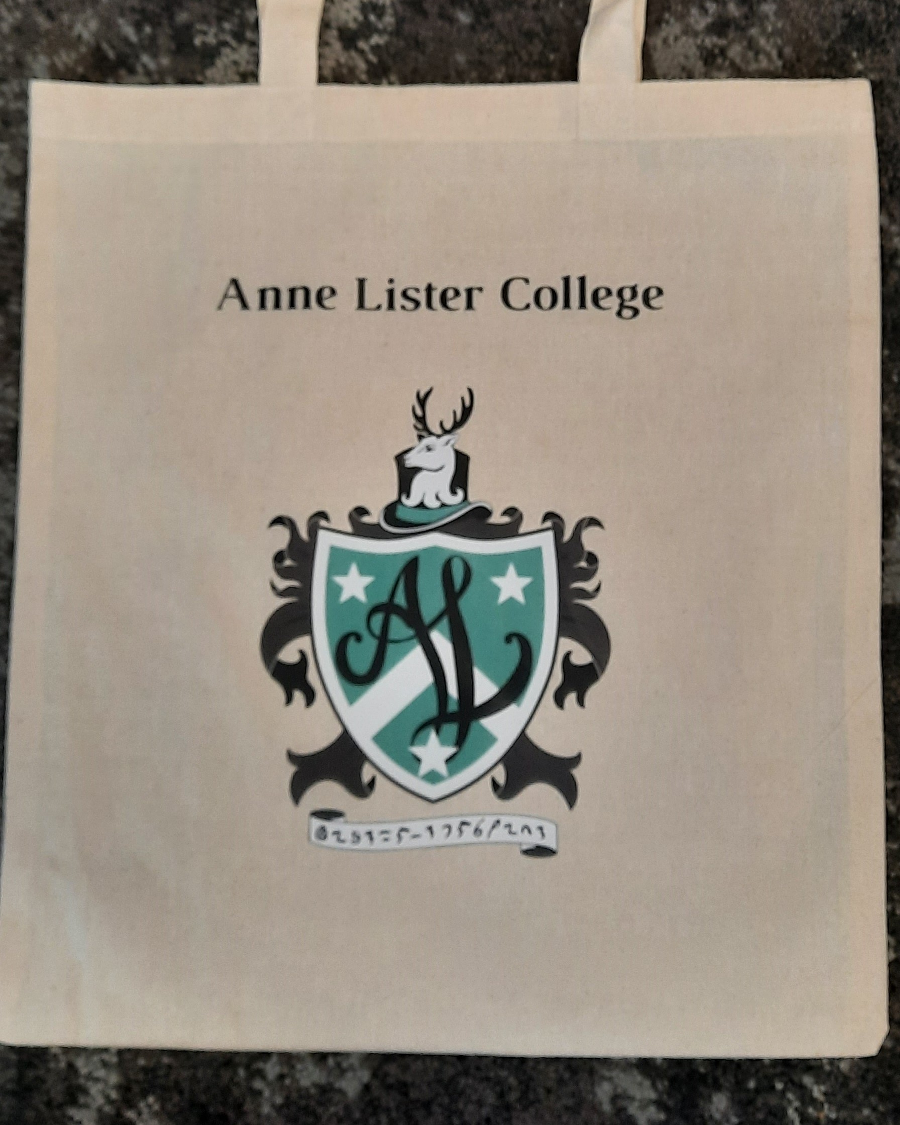 Anne Lister College Cotton Bag