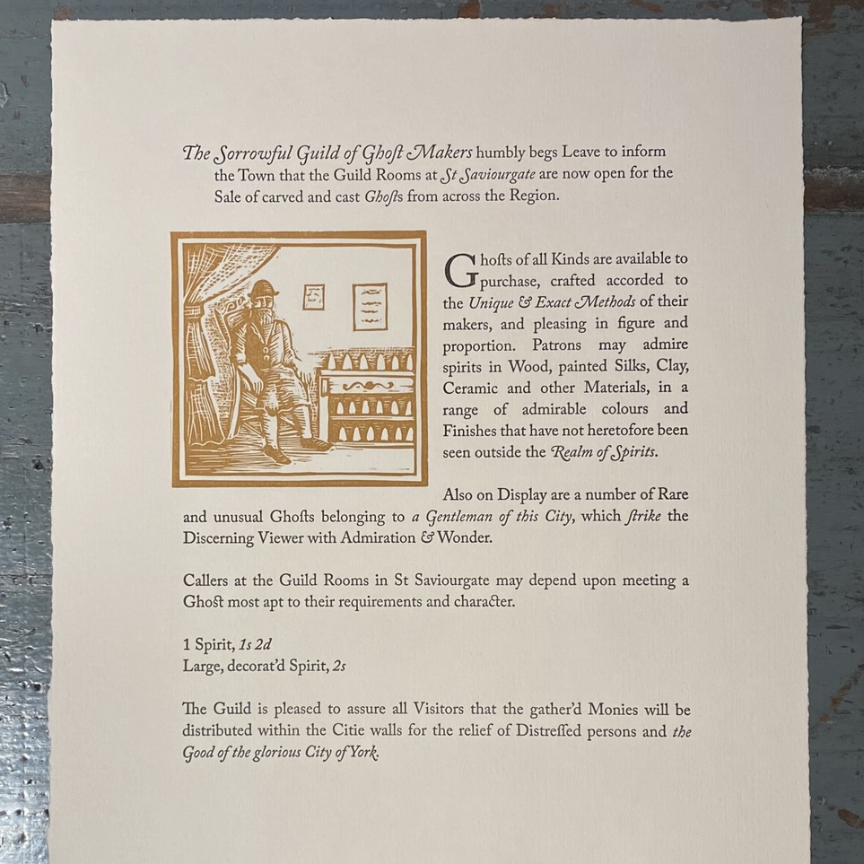 Thin Ice Press: the York Centre for Print logo.