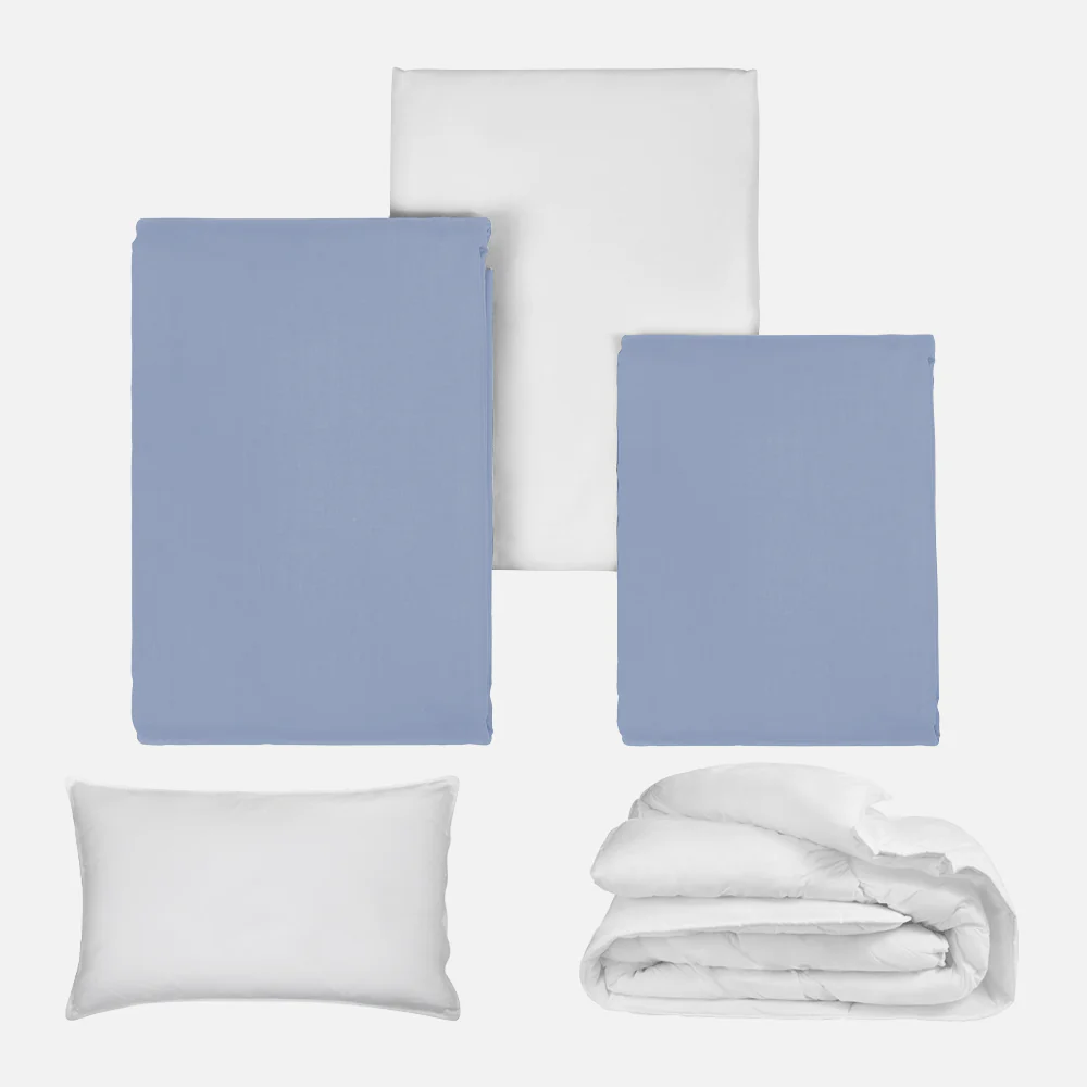 Single Bedding Pack (colours may vary)