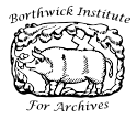 Borthwick Institute Logo