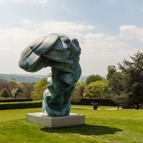 View of the Yorkshire Sculpture Park