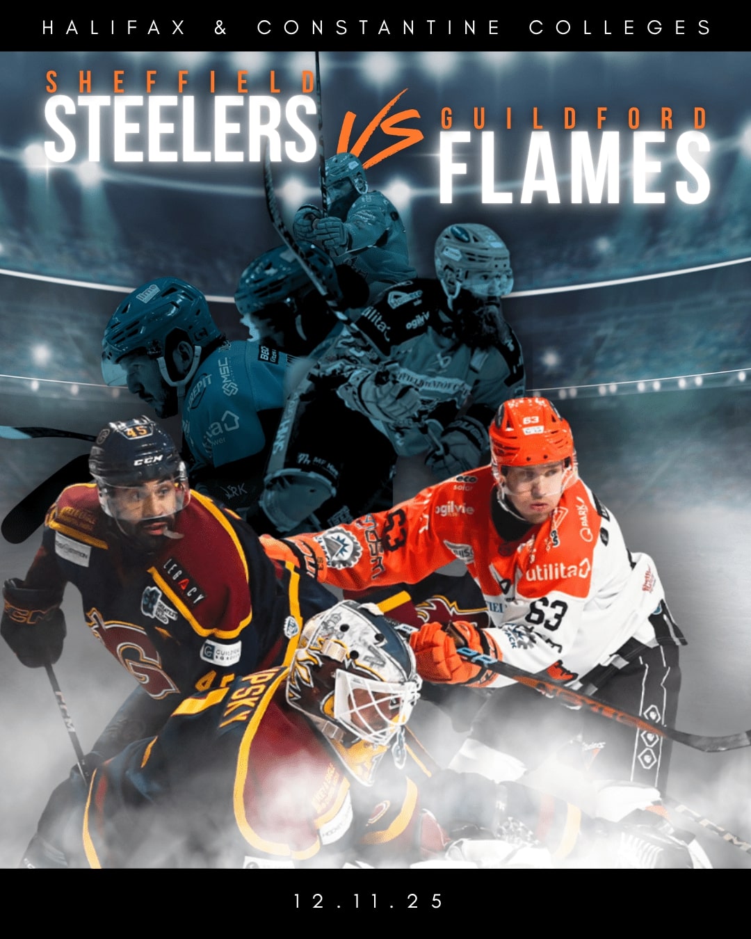 Image of hockey players in action
