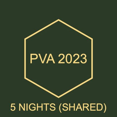 PVA 2023 5 nights (shared)
