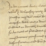 medeival Latin handwriting