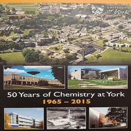 Book Cover - 50 Years of Chemistry at York 1965-2015
