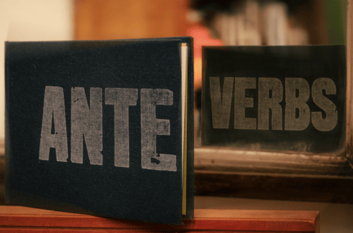 Anteverbs by Thin Ice Press