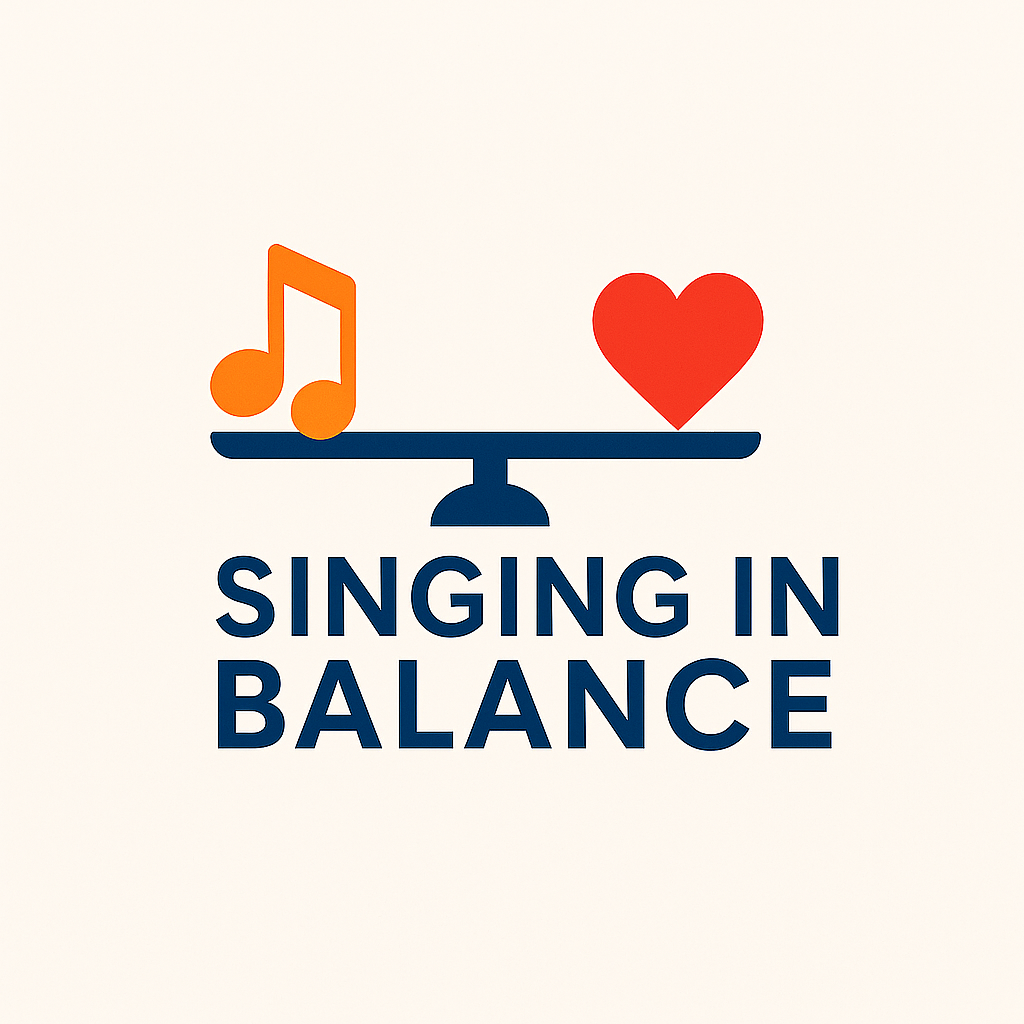 singing in balance