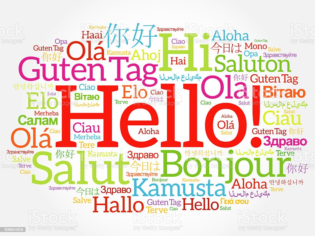 hello languages