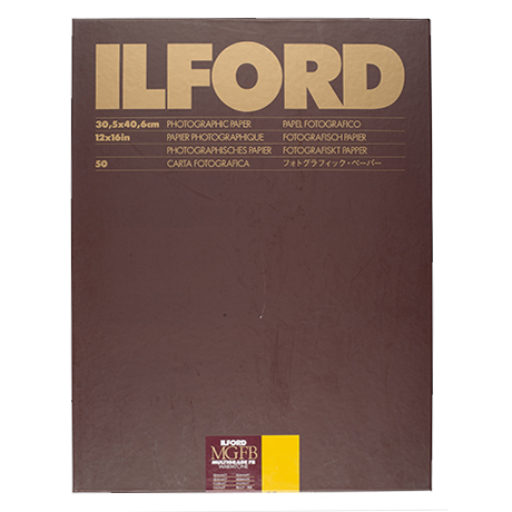 B&W Ilford Warm Tone Fibre Paper